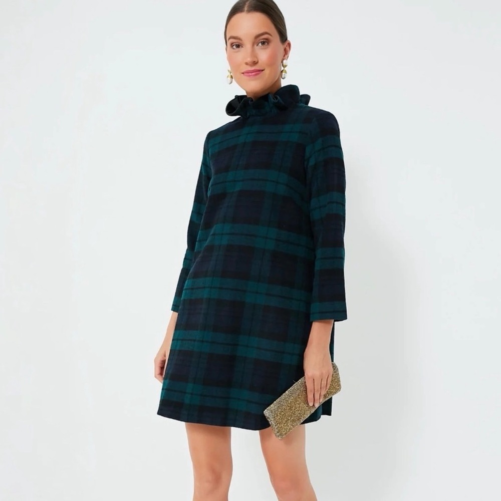 Tuckernuck Blackwatch Plaid Daphne Dress